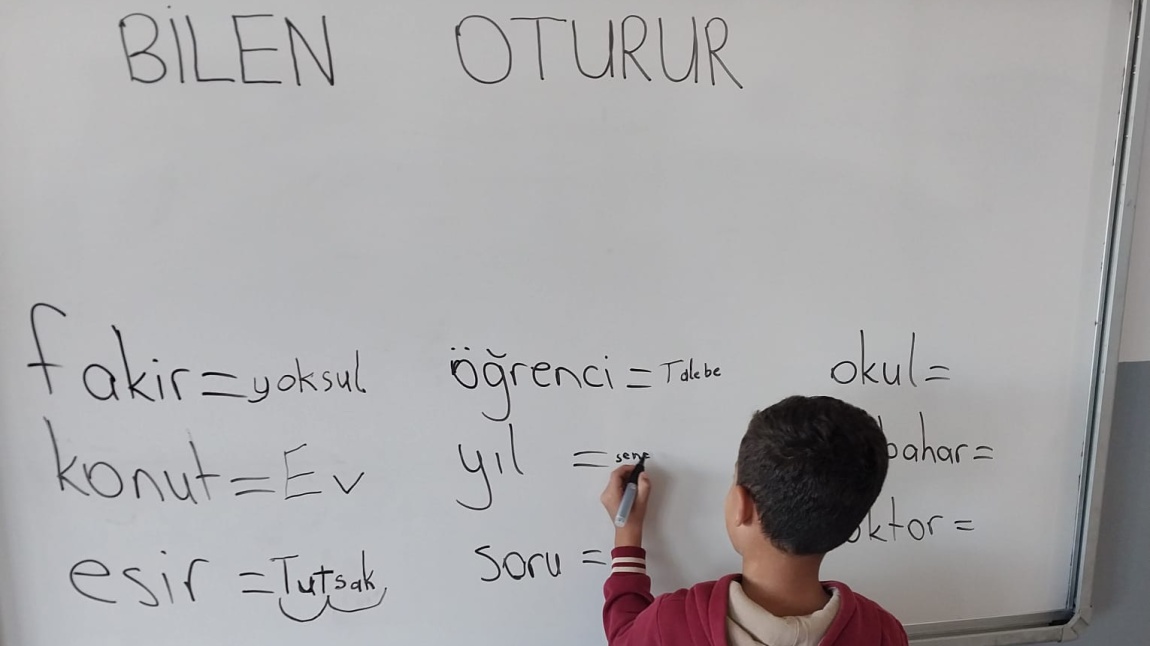 'Bilen Oturur' Etkinliği